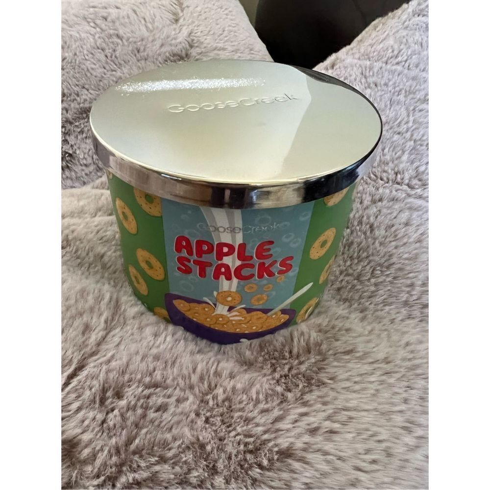 Goose Creek Apple Stacks 3 Wick Candle Limited Edition